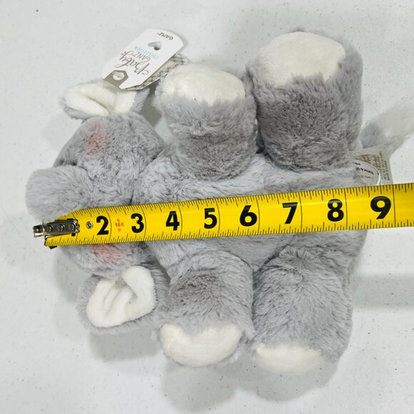 Baby Ganz Collection Girl Boy 8" Plush Stuffed Animal Gray Emerson elephant - Picture 2 of 4